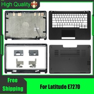 For DELL Latitude E7270 Laptop Rear Lid Back Top Cover Front Bezel Palmrest Upper Bottom Case Hinges