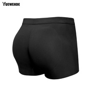 Ye.Z Fake Ass Underwear Boxer-shaped Underwear Men's 3d Design Boxer Briefs with U-convex Ergonomic 