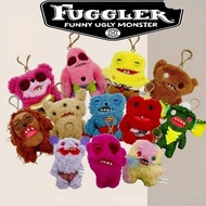 Fuggler Plush Keychain Toys BUDGIE FUGGLER LABORATORY MISFITS Funny Ugly Monster Plush Stuffed Doll 