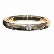 TIFFANY & CO. ELSA PERETTI 單鑽戒指 K18YG 黃K金 鑽石 SIZE 55.5