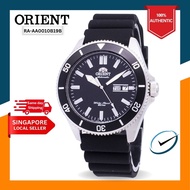 [CreationWatches] Orient Mako III Automatic 200M Men's Black Rubber Strap Watch RA-AA0010B19B