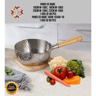 Pan 304 Stainless Steel Food Grade Anti-Rustmie Stainless Steel Pot