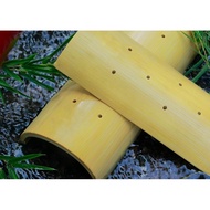 Bamboo Pillow for Home Use, Original Bamboo Neck Support Sleep Cervical Pillow, Bamboo Round and Sem