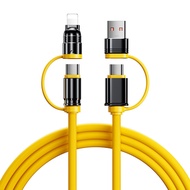 240W Fast Charging 4-in-1 Typec Data Cable Flash Charging USB Fast Charging Cable