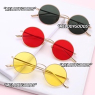 MELODG Steampunk Sunglasses Men and Women Eyewear Circle Glasses Round Sunglasses