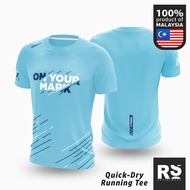 On Your Mark Cycling Quick Dry Running T-shirt