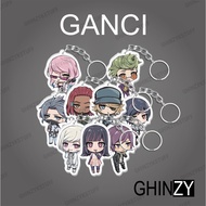 GANTUNGAN Acrylic Anime Keychain Akudama Drive Series 2 Courier Swindler Ghinzykstuff