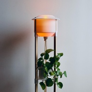 IAO Tingkat Lamp + Plant Pot with IKEA Strala Cord & LED bulb