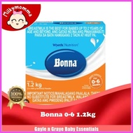 ◳ ☩ ☎ Bonna 0-6 Months 1.2KG Infant Milk Supplement