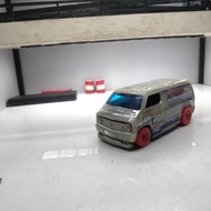 hotwheels custom 77 dodge van diecast loose junk bukan tomica 11C