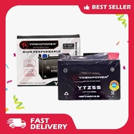 [YOSHIPOWER] YTZ5S SEALED Motorcycle Battery Bateri Motor Y16/Y15/LC135/SRL115/EGOS/WAVE125/ALPHA