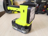 (IN3DSHOP) Đèn LED Cầm tay siêu sáng dùng pin Ryobi 18v có cổng USB sạc nhanh sạc điện thoại