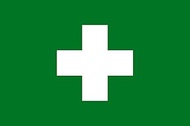 magFlags Large Flag Industrial health, used in Japan | landscape flag | 1.35m² | 14.5sqft | 90x150cm