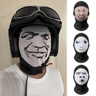 New emoji headgear funny mask funny face dress up spoof mask tricky cover mask