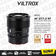 VILTROX PRO Series AF 27mm F.1.2 Pro XF Large Aperture APS-C Prime Lens Designed for FUJIFILM X / Ni