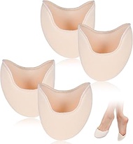 4Pcs Ballet Toe Pads for Pointe Shoes, Sponge Foam Cushion Protectors, Breathable Anti-Slip for Ball