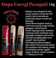 dupa energi pasupati 1 kg hitam/merah/coklat