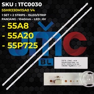 Backlight Tv TCL 55 Inch 55A8 55A20 55P725 15K 55HR330M15A0 V4