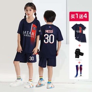 Bộ Đồng Phục Bóng Đá Barca Messi Dành Cho Trẻ Em Bộ Đồ Tập Luyện Cho Bé Trai Và Bé Gái Đội Hình Học