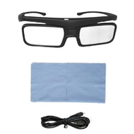 DLP Link Active Shutter 3D Glasses USB Rechargeable 3D Eyeglasses for Home Cinema DLP Projector Not 