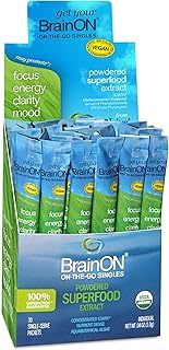 E3LIVE E3Live Brainon - Concentrated E3Afa - On-The-Go Singles - 30 Count Box