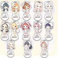 Standee Anime Gakuen Idolmaster Idolmaster Idolmaster Mica Chibi Model Study Desk Decoration Accesso