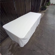 Lifetime Table White Cover 6ft Length by 28-30inches width