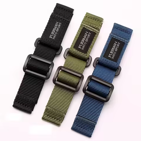 For Seiko Luminox Mido Citizen Tissot Watch Strap Waterproof High Quality Nylon Watchband Outdoor Sp