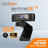 Webcam Tecgear Sentinel 2K V2 Auto Focus 2K Resolution Built-In Microphone