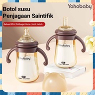 【⭐Local Shop⭐1 Cup 3 Uses】Baby Feeding Bottle Wide Neck BPA FREE 300ml Large Capacity Milk Bottle Ne