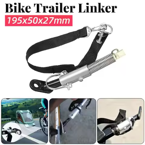 New Bike Trailer Steel Linker Bicycle Trailer Classic Hitch Model Universal Baby Pet Coupler Hitch L
