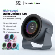 [Ho Chi Minh Express) go_jo-dog 2-in-1 table fan is both a fan and a clock