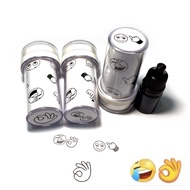 Emoji Smiley Soy Combination Cute Emoticon Pack Finger Than Heart Cartoon Small Brand