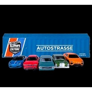 Hot Wheels Premium Car Culture  AutoStrasse Container Bundle 5-car Set