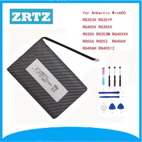 High-Efficiency Battery for Anbernic Win600 RG353V RG351P RG405V RG35XX RG350 RG353M RG40XXV RG556 R