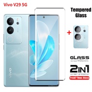 Vivo V29 5G 2in 1 Screen Protector For Vivo V29 V29 Pro V27 V 27  V60 VivoV60 5G 4G 2025 Full Cover 