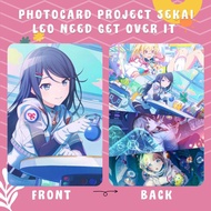 SEKAI PROJECT PHOTOCARD NEED GET OVER ITLEO