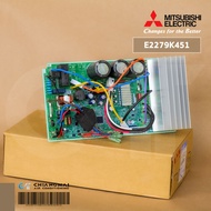 E2279K451 แผงวงจรแอร์ Mitsubishi Electric แผงบอร์ดแอร์ มิตซูบิชิ แผงบอร์ดคอยล์ร้อน รุ่น MUY-KP18VF