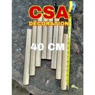PLAIN SCOUT WOODEN STICK 40 CM