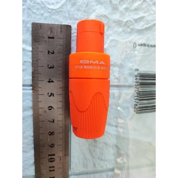 Jack Speakon BMA orange speaker spikon BMA warna orange original/Jek jeck spikon BMA orange