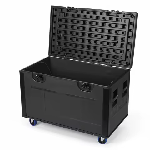 Cable Flight Case Mobile Wheel Storage Toolbox Pressure and Drop Resistant 20-inch Screen Electronic