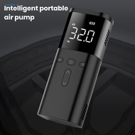 huashian Tire Pump Car Air Pump Portable Wireless Tire Inflator with Digital Display Rechargeable Electric Air Pump for Easy and Convenient Use Compact Design for Southeast Buyers