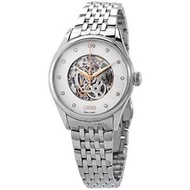 腕時計 オリス レディース 01 560 7724 4031MB Oris Artelier Automatic Diamond Silver Skeleto Ladies W