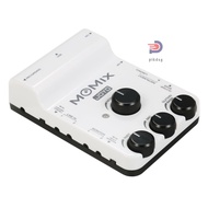 JOYO MOMIX USB Audio Interface Mixer Portable Audio Mixer Professional Sound Mixer for PC Smartphone Audio Equipment Music Instruments [ppday]