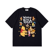 💜 Cute NEW‼️เสื้อยืดOversize(QottonLand)หมีพู Women T-shirt