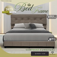 🔥STOK SEDIA ADA🔥SamPoint Katil Queen Size / Katil Bilik / Katil Moden / Katil Murah / Bedframe / Kat