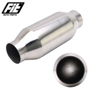 High-Flow Catalytic Converter - 200 Cell/cpsi Metallic Substrate - 2.25"/3" In/Out - Euro 3/Euro 5 C