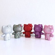 絕版 Hello kitty 寶石閃粉公仔擺設