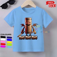 TUNG TUNG SAHUR CHARACTER CHILDREN'S T-SHIRT TUNG TUNG SAHUR CHILDREN'S T-SHIRT