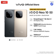 IQOO NEO 10 5G | 16GB RAM + 512GB |144Hz Refresh Rate  Snapdragon 8s Gen 4 (4 nm)|Show Room Demo Set